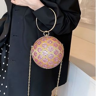 Evening Sphere Bag Sequin