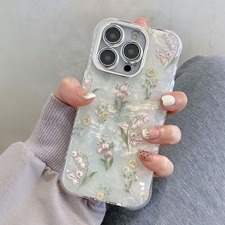 Flower Set Case Strap Phone /