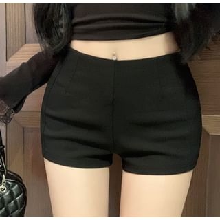 Rise Plain Mid Pants Hot