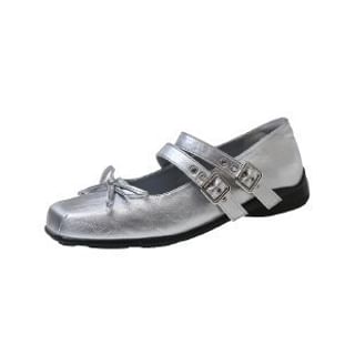 Mary Bow Shoes Square Jane Toe