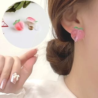 Earring Clip Peach / On Stud