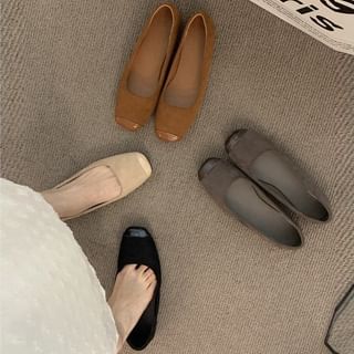 Flats Square-Toe