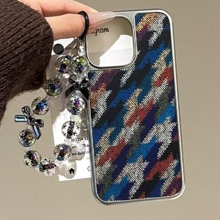 Strap Case Houndstooth / Phone Set
