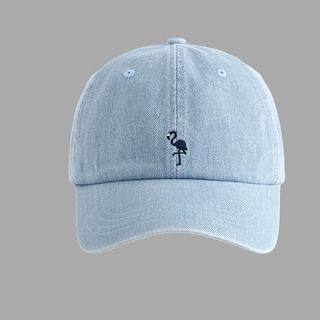 Flamingo Cap Baseball Embroidered