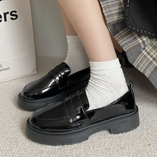 Platform Penny Loafers