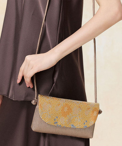 Style Crossbody Bag Clutch Silk Versatile New Chinese