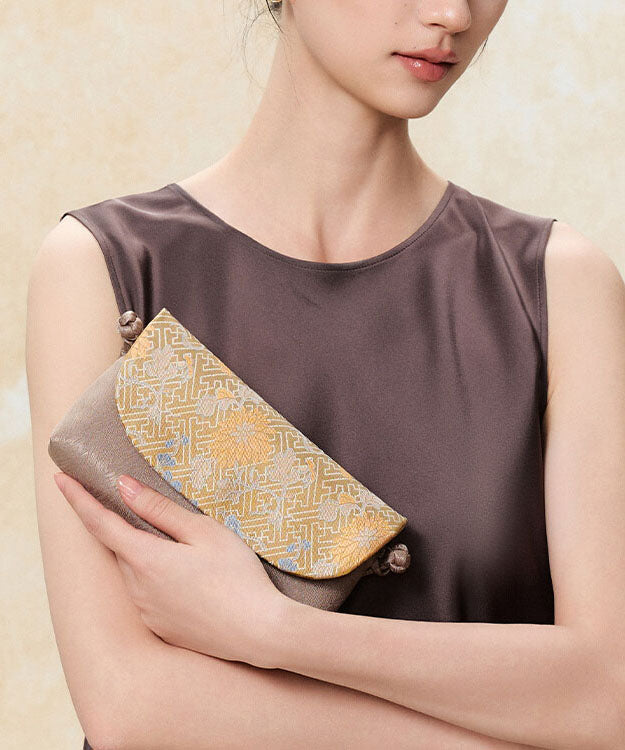 Style Crossbody Bag Clutch Silk Versatile New Chinese