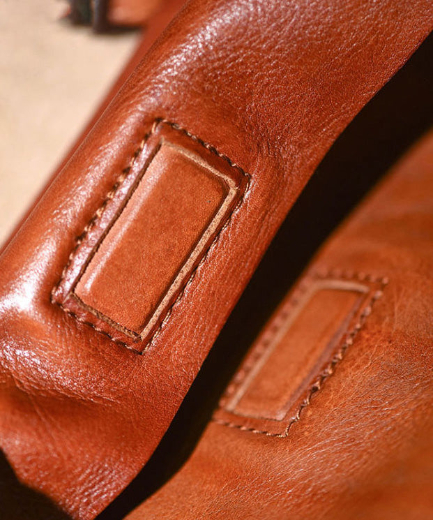 Large Bag New Leather Capacity Cross-body Retro