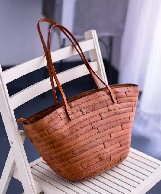 Large New Capacity Leather Shoulder Bags Retro