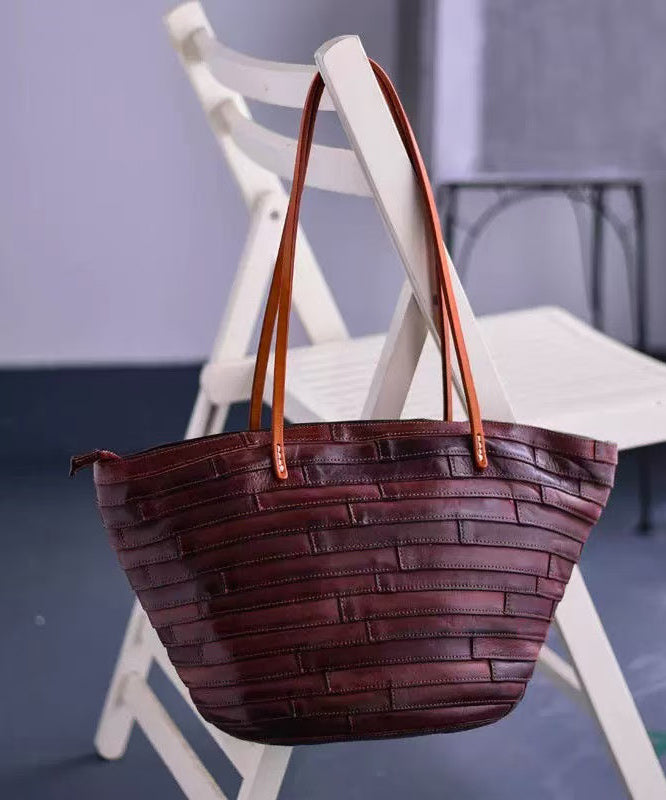 Large New Capacity Leather Shoulder Bags Retro