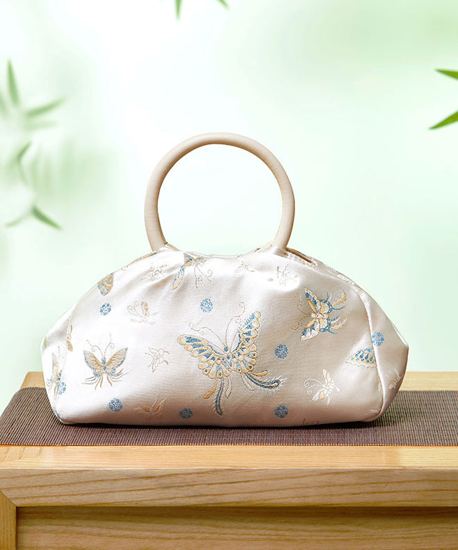 Retro Jacquard Tote New Versatile Bag Tassel