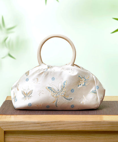 Retro Jacquard Tote New Versatile Bag Tassel