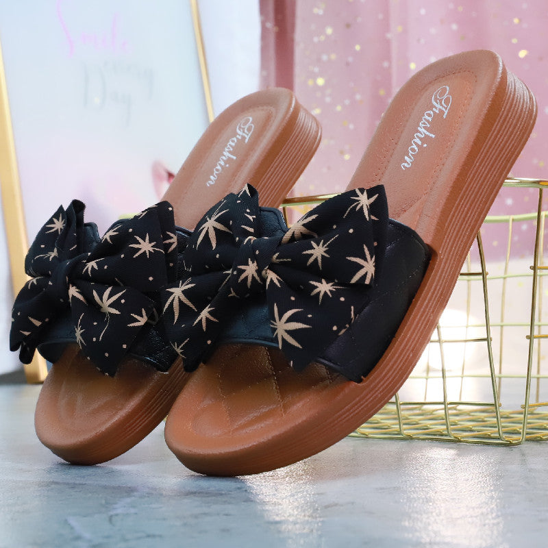 Summer Time Cute Bow Sandals SP19147 Wonderland Case