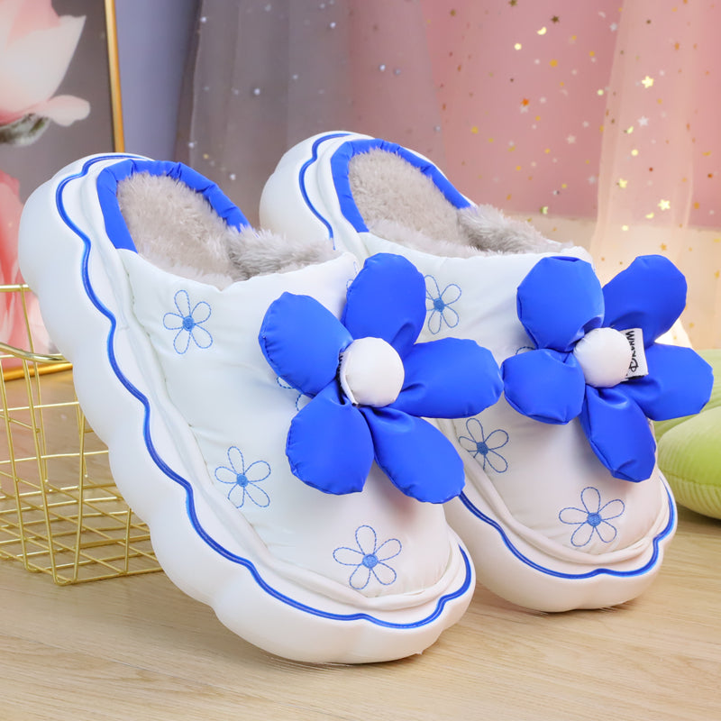 Cute Comfy Inside Flower Slippers Wonderland Case