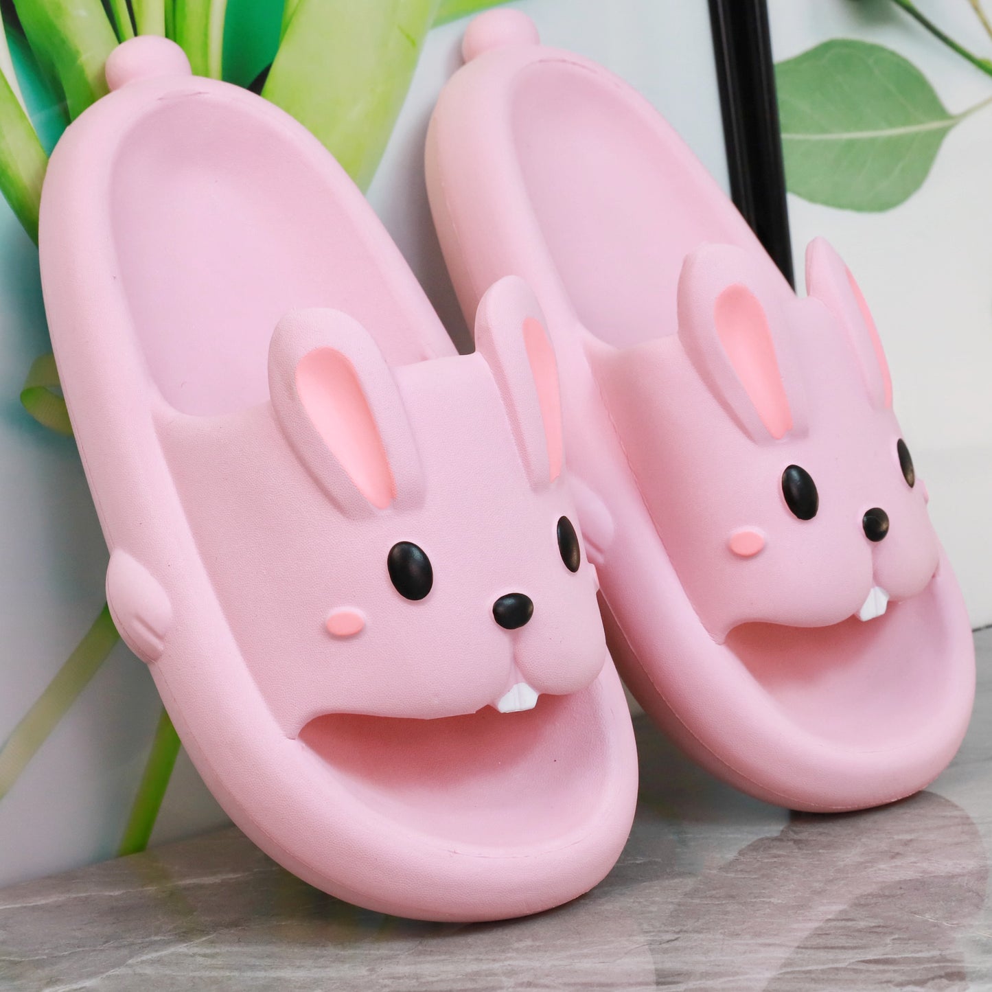 4 Colors Sweet Bunny Slippers ON886 Wonderland Case