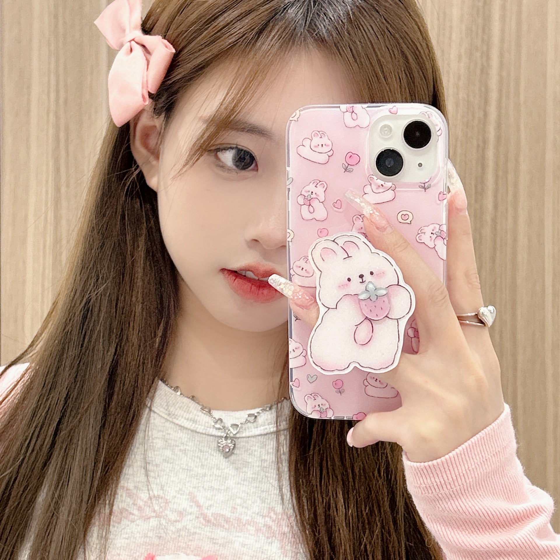 Cute Strawberry Rabbit Phone Case AC312 Wonderland Case