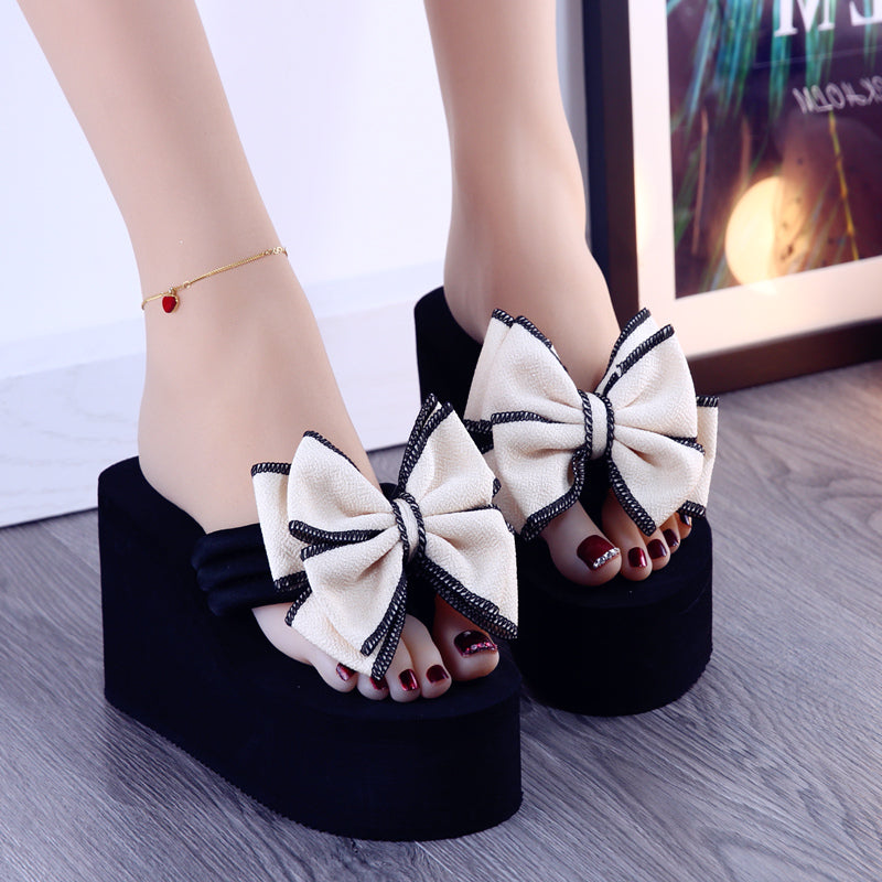 4 Colors Cute Platform Bow Sandals ON883 Wonderland Case