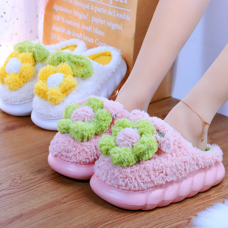 Sweet Comfy Soft Flowers Slippers ON887 Wonderland Case