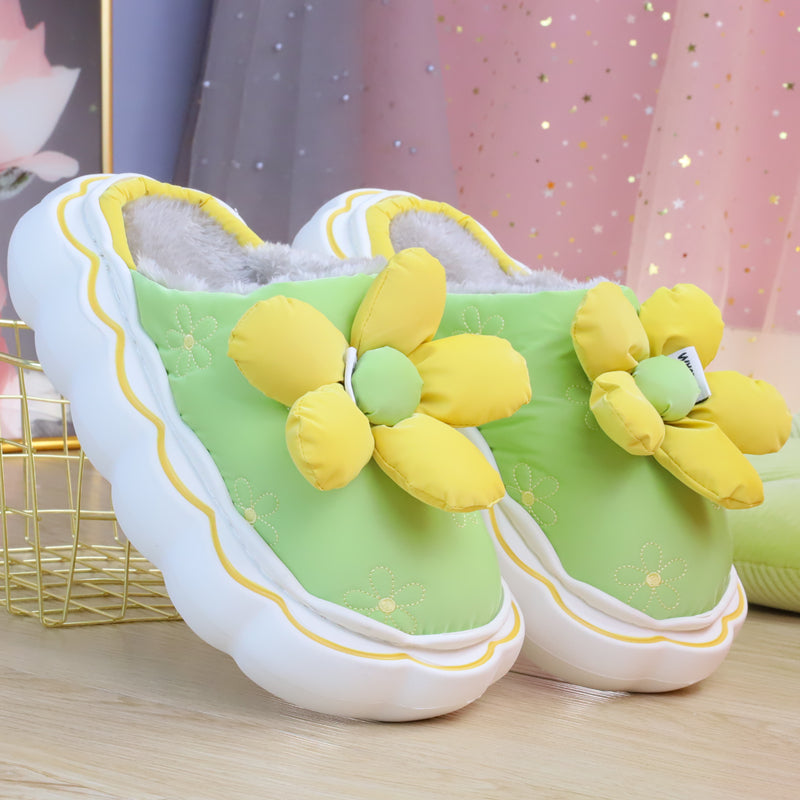 Cute Comfy Inside Flower Slippers Wonderland Case