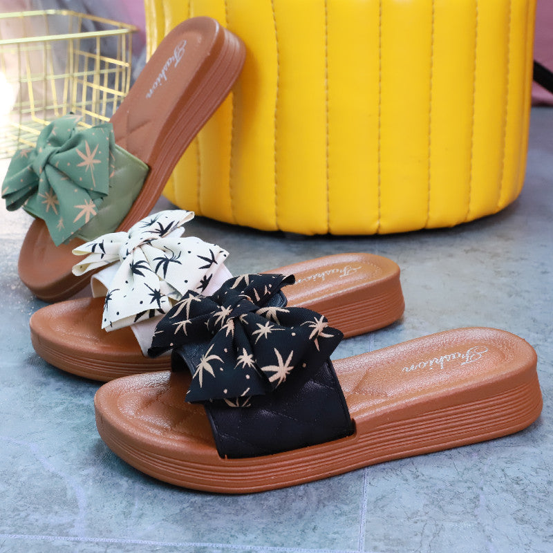 Summer Time Cute Bow Sandals SP19147 Wonderland Case