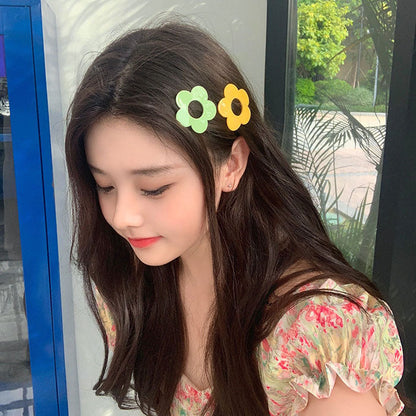 Cute Flower Hair Clips