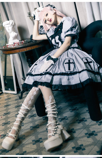 Halloween Cross Lolita Dress