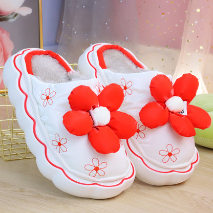 Cute Comfy Inside Flower Slippers Wonderland Case