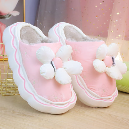 Cute Comfy Inside Flower Slippers Wonderland Case