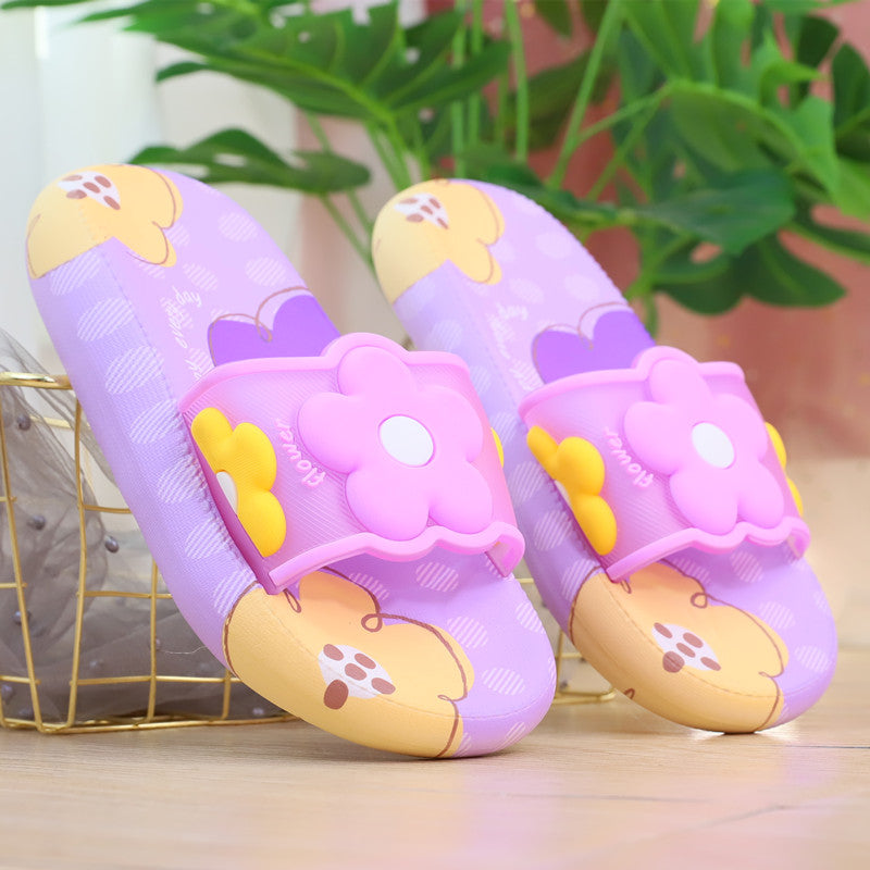 6 Colors Cute Flower Home Wear Sandals ON878 Wonderland Case