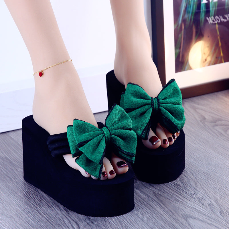 4 Colors Cute Platform Bow Sandals ON883 Wonderland Case