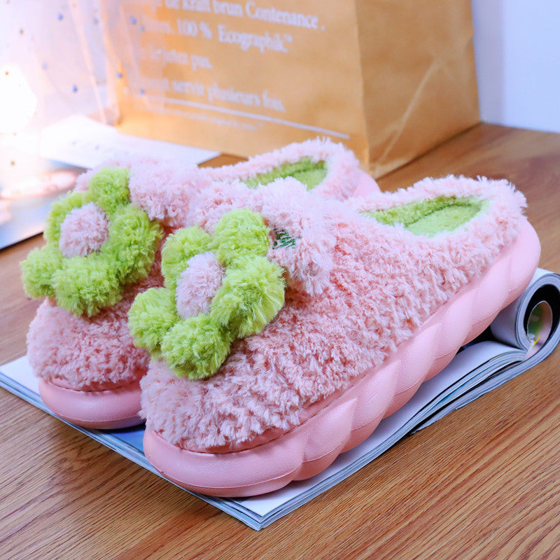 Sweet Comfy Soft Flowers Slippers ON887 Wonderland Case