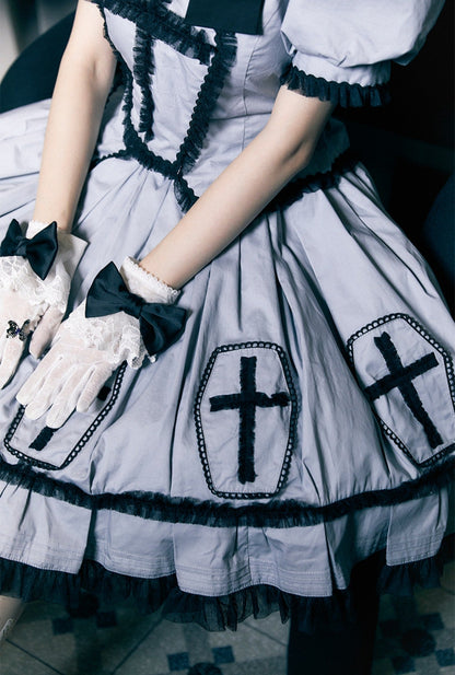 Halloween Cross Lolita Dress