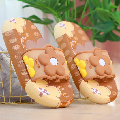 6 Colors Cute Flower Home Wear Sandals ON878 Wonderland Case