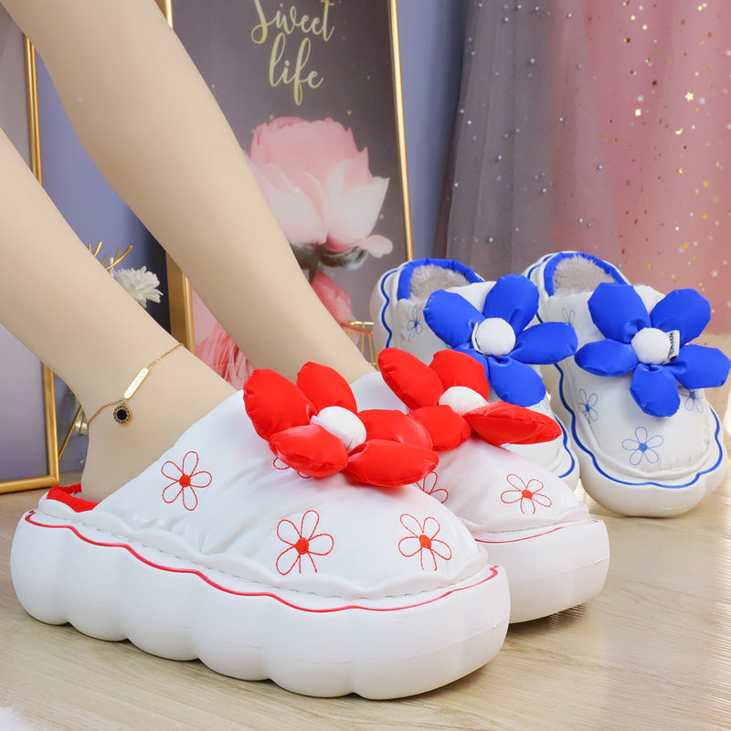 Cute Comfy Inside Flower Slippers Wonderland Case