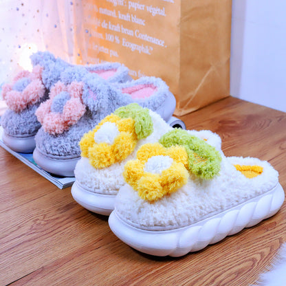 Sweet Comfy Soft Flowers Slippers ON887 Wonderland Case