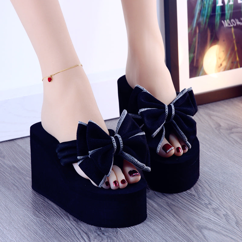 4 Colors Cute Platform Bow Sandals ON883 Wonderland Case