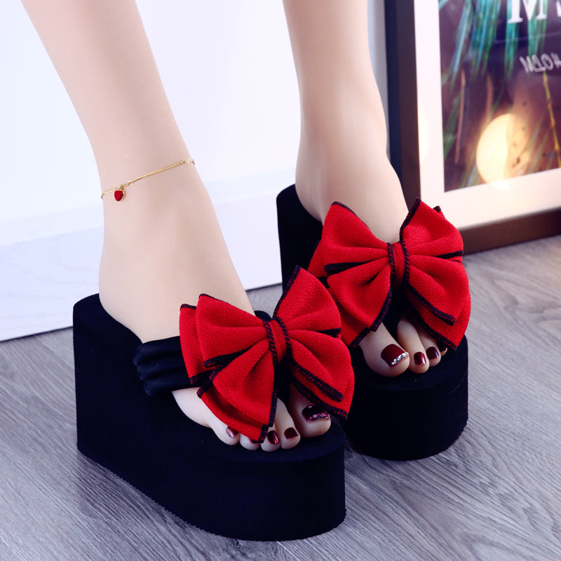 4 Colors Cute Platform Bow Sandals ON883 Wonderland Case