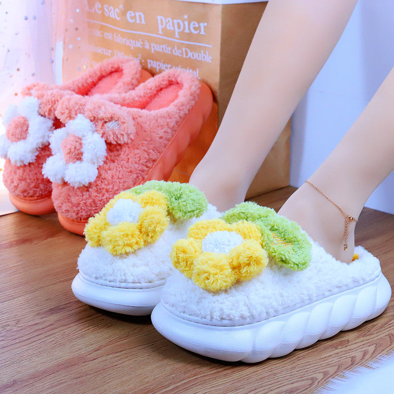 Sweet Comfy Soft Flowers Slippers ON887 Wonderland Case