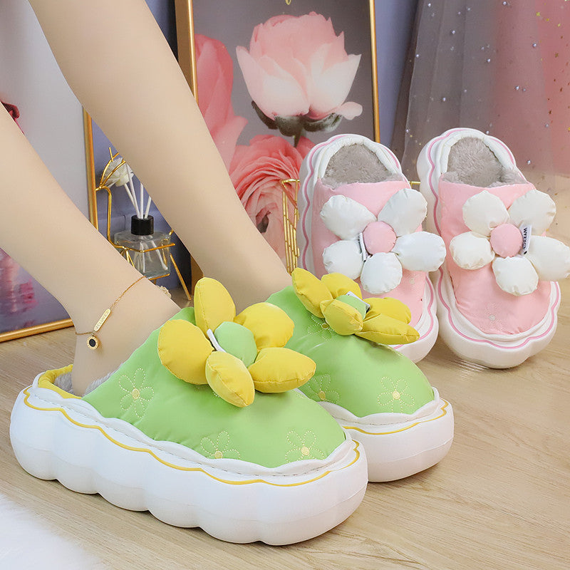 Cute Comfy Inside Flower Slippers Wonderland Case