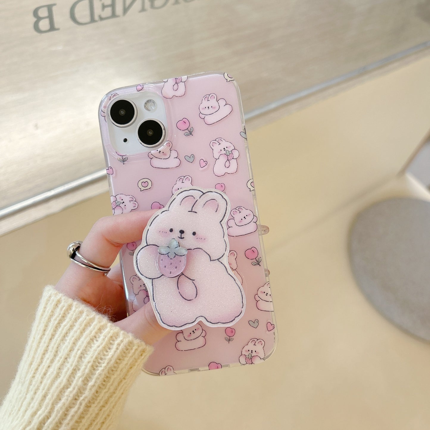 Cute Strawberry Rabbit Phone Case AC312 Wonderland Case