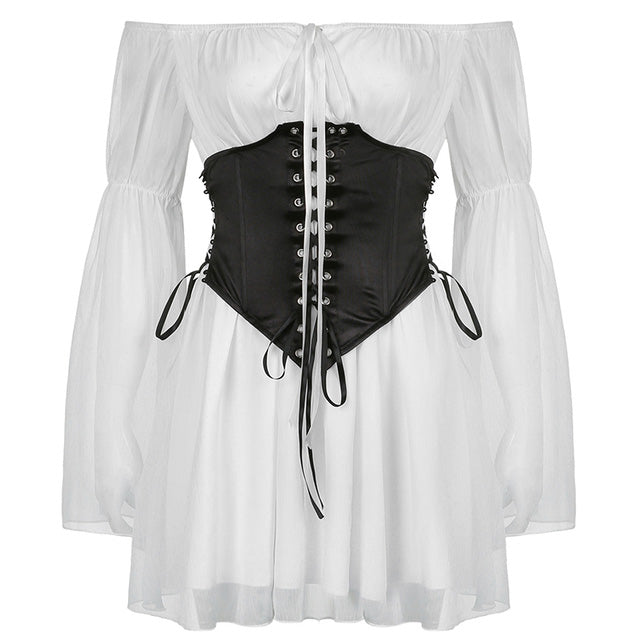 Fairy Dress and Corset Set Wonderland Case Fairy Dress and Corset Set Wonderland Case