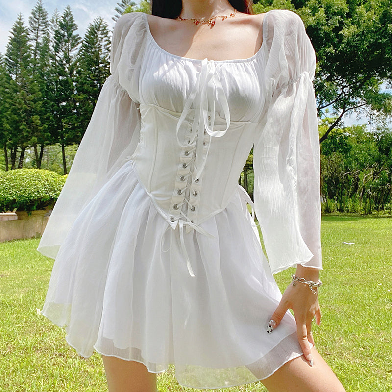 Fairy Dress and Corset Set Wonderland Case Fairy Dress and Corset Set Wonderland Case