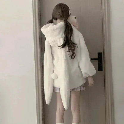 Rabbit Bunny Plush Coat