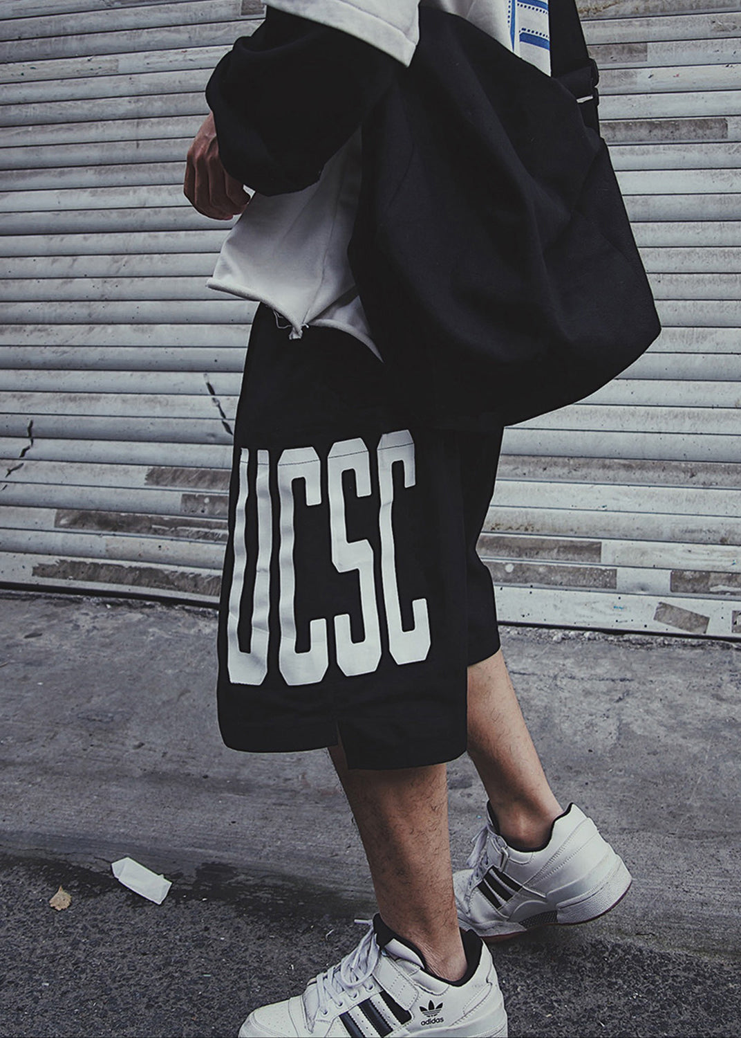 Retro Blue Elastic Mens Print Shorts Pockets Summer Waist