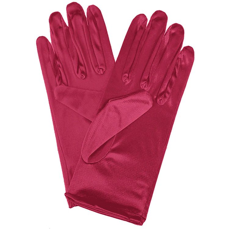 Soft Elegant Satin Gloves