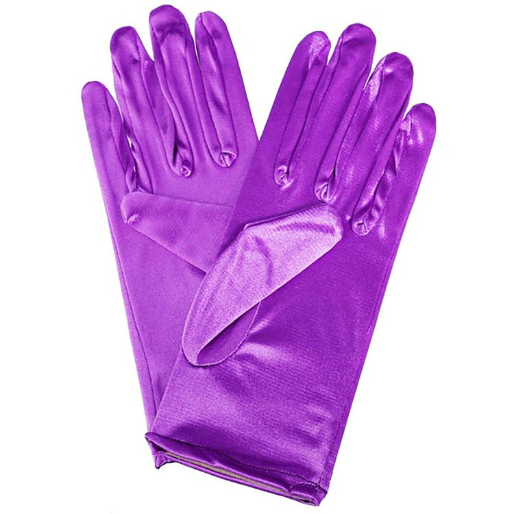 Soft Elegant Satin Gloves