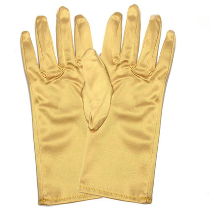 Soft Elegant Satin Gloves