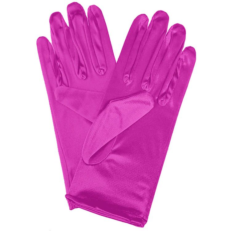 Soft Elegant Satin Gloves