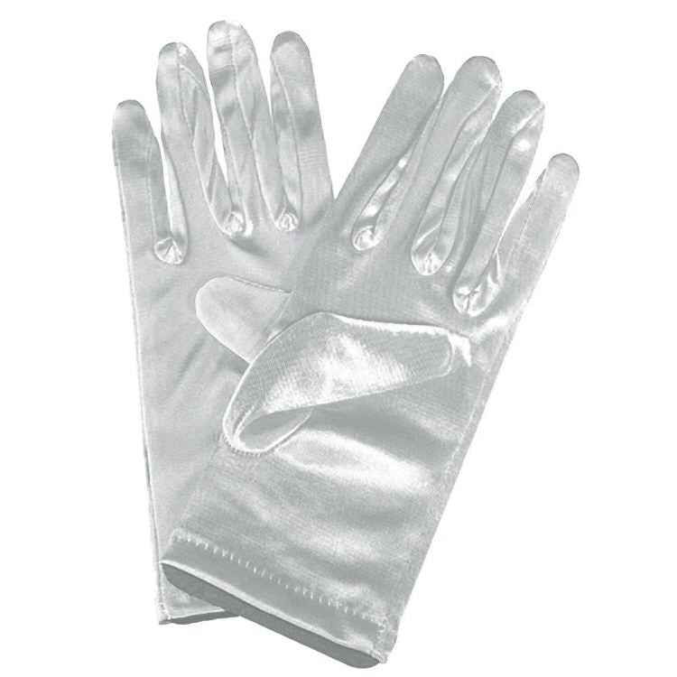 Soft Elegant Satin Gloves