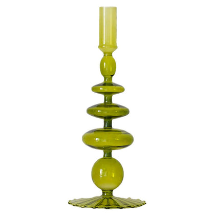 Glass Candle Holder